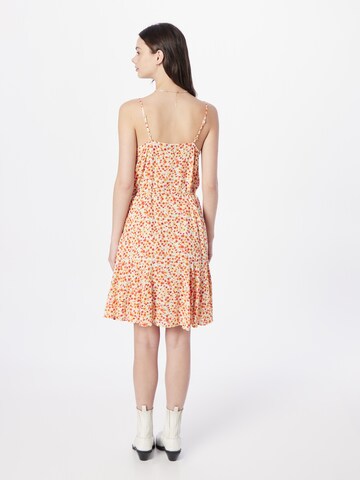 PIECES Summer Dress 'Nya' in Orange