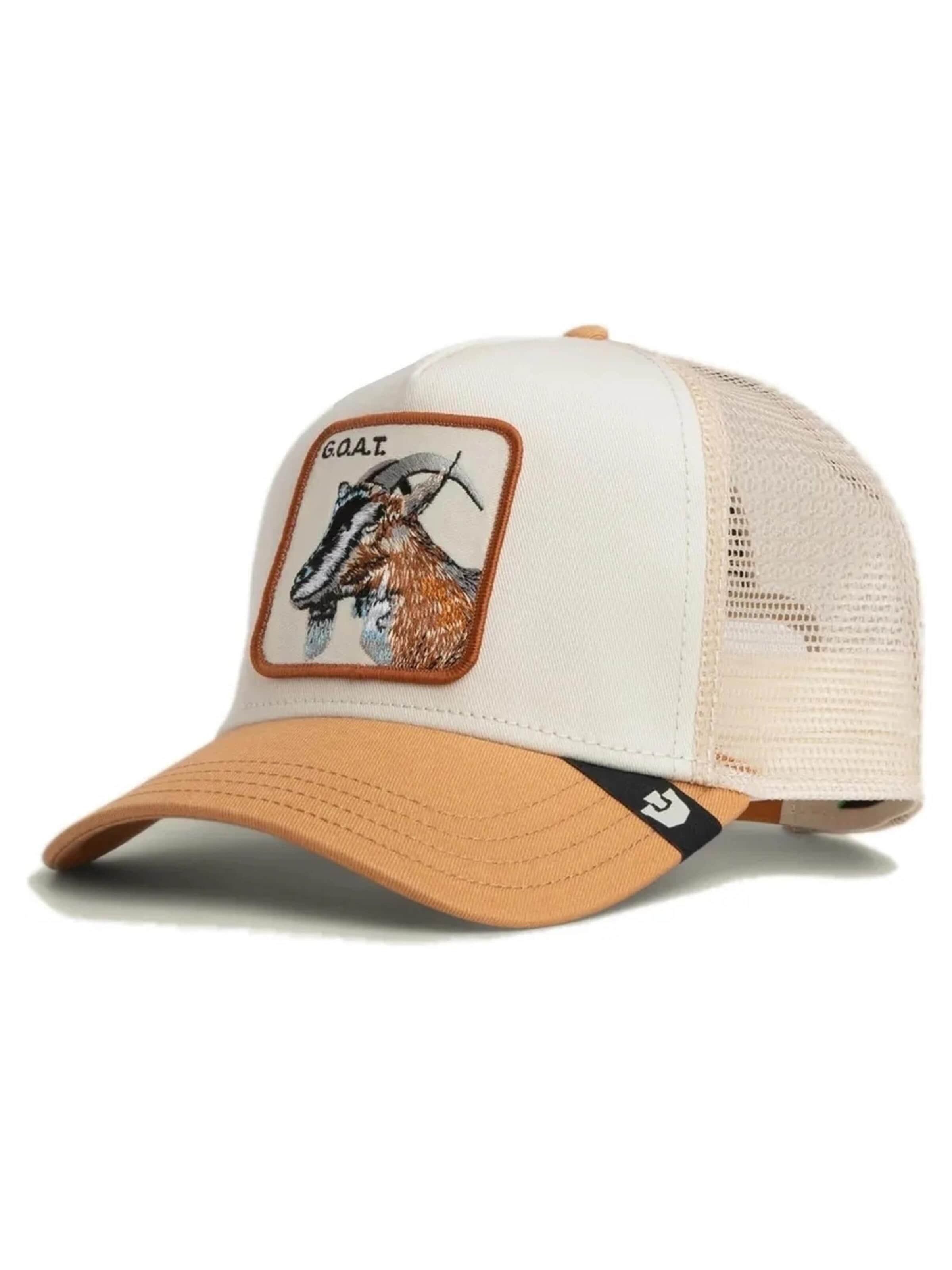 GOORIN Bros.Šilterica 'Gorra goorin beige cabra the goat trucker cap' - bež boja