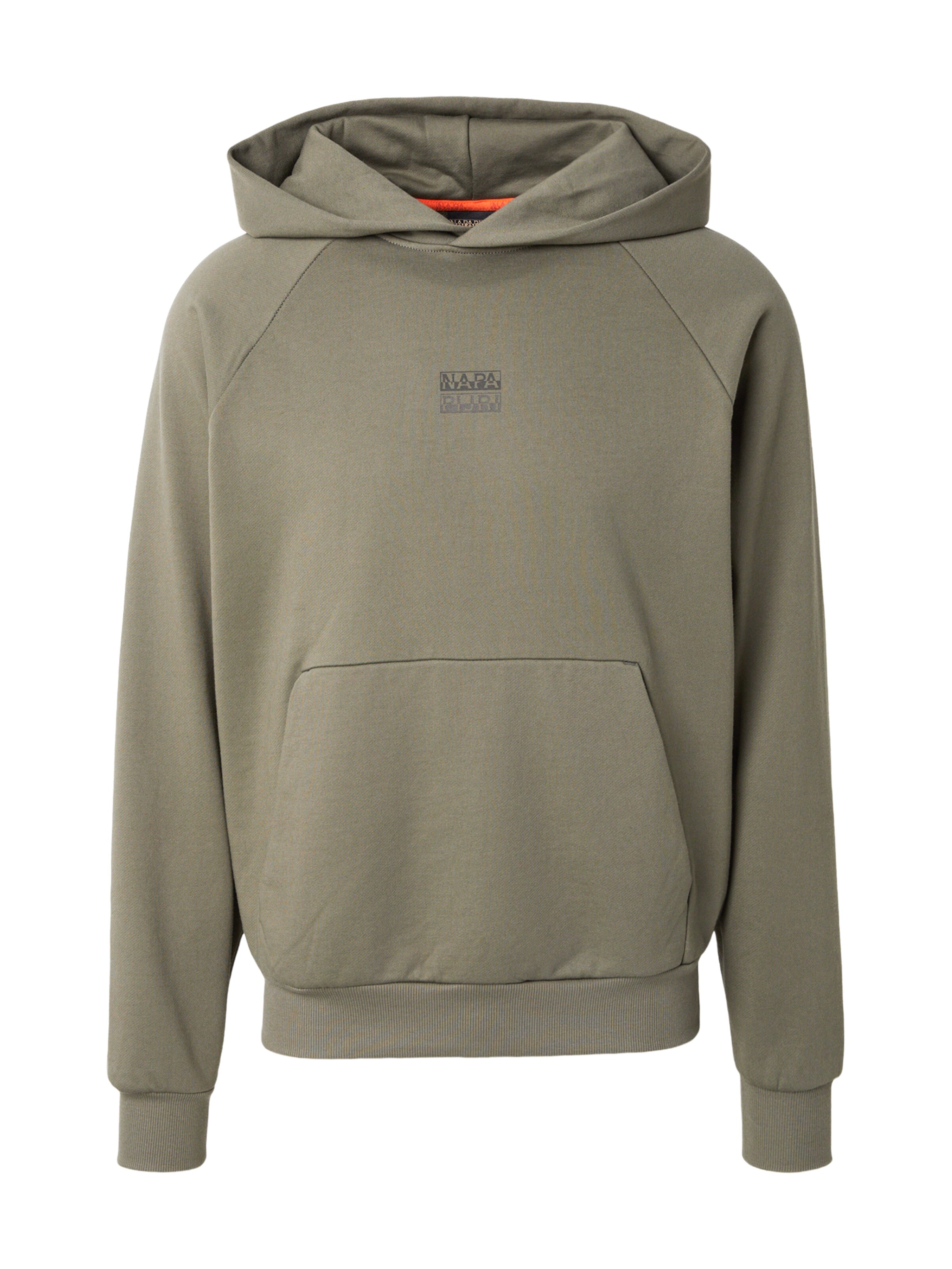 NAPAPIJRI Sweatshirt 'B-ELEVATED' i grøn: forside
