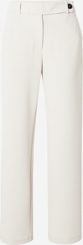 Regular Pantalon à plis ONLY en beige : devant