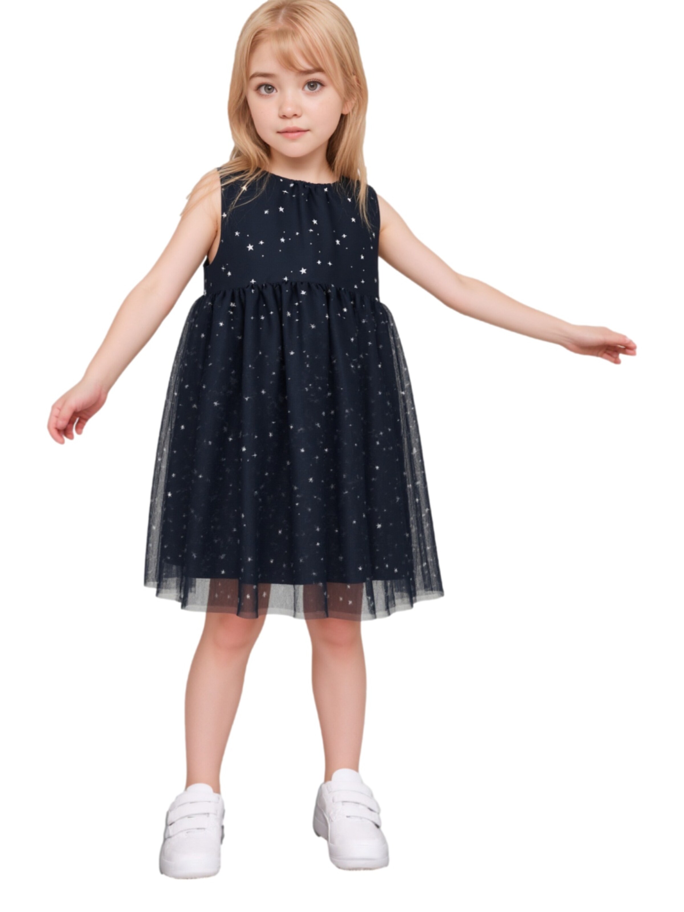 NAME IT - Vestido 'NMFVabos Spencer' en azul