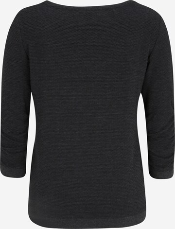 Sweat-shirt TOM TAILOR en noir