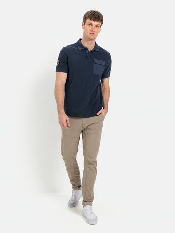 CAMEL ACTIVE Poloshirt in Blau