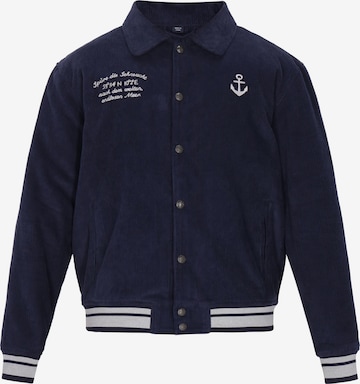 DreiMaster Vintage Tussenjas 'Vintage' in Blauw: voorkant