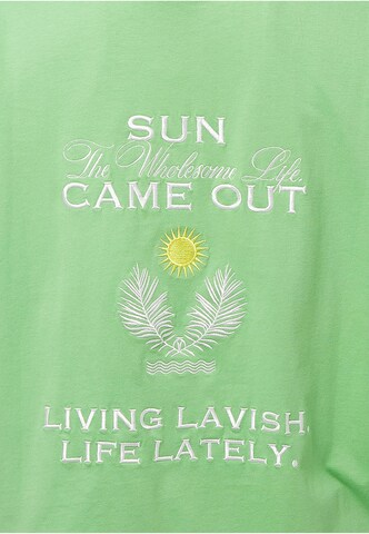 T-shirt 'Flora' Pegador en vert