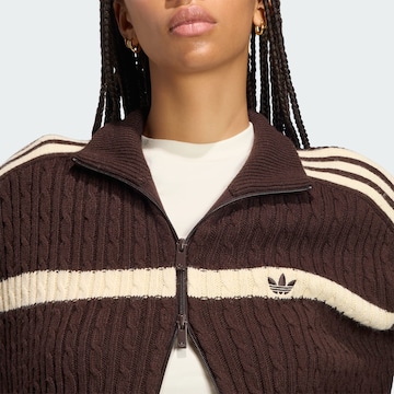 ADIDAS ORIGINALS Kardigan 'Archive' – hnědá