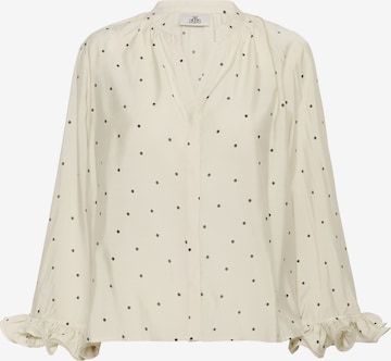 Chemisier KAREN BY SIMONSEN en beige : devant