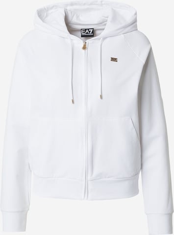 EA7 Emporio ArmaniGornji dio trenirke - bijela boja: prednji dio