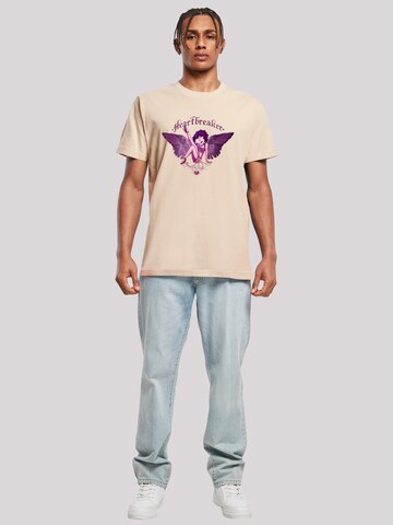 T-Shirt 'Betty Boop Heartbreaker Tattoo' F4NT4STIC en beige
