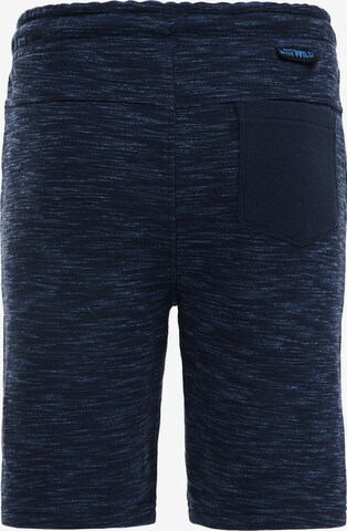 WE Fashion Slimfit Broek in Blauw