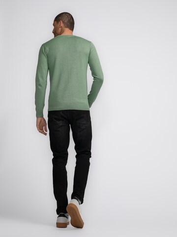 Petrol Industries Sweater in Green