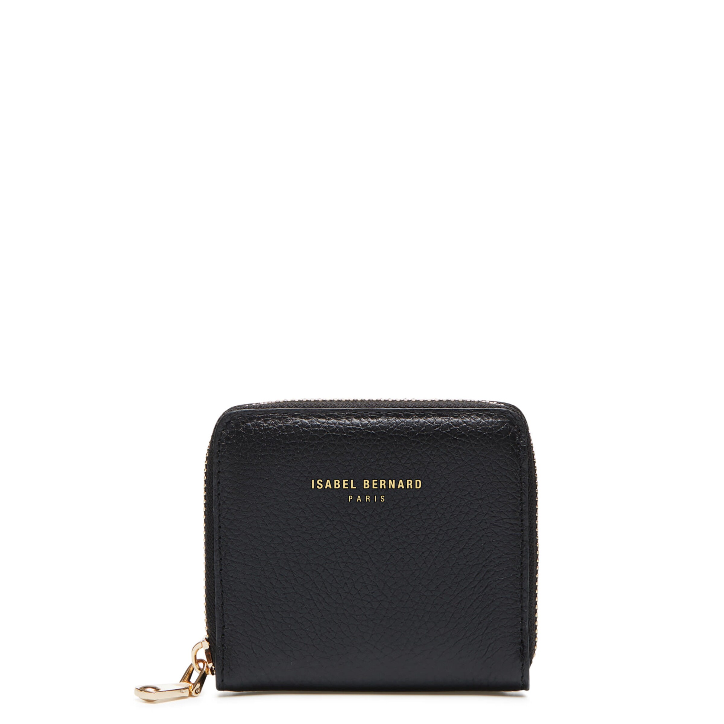 Isabel Bernard Wallet in Black: front