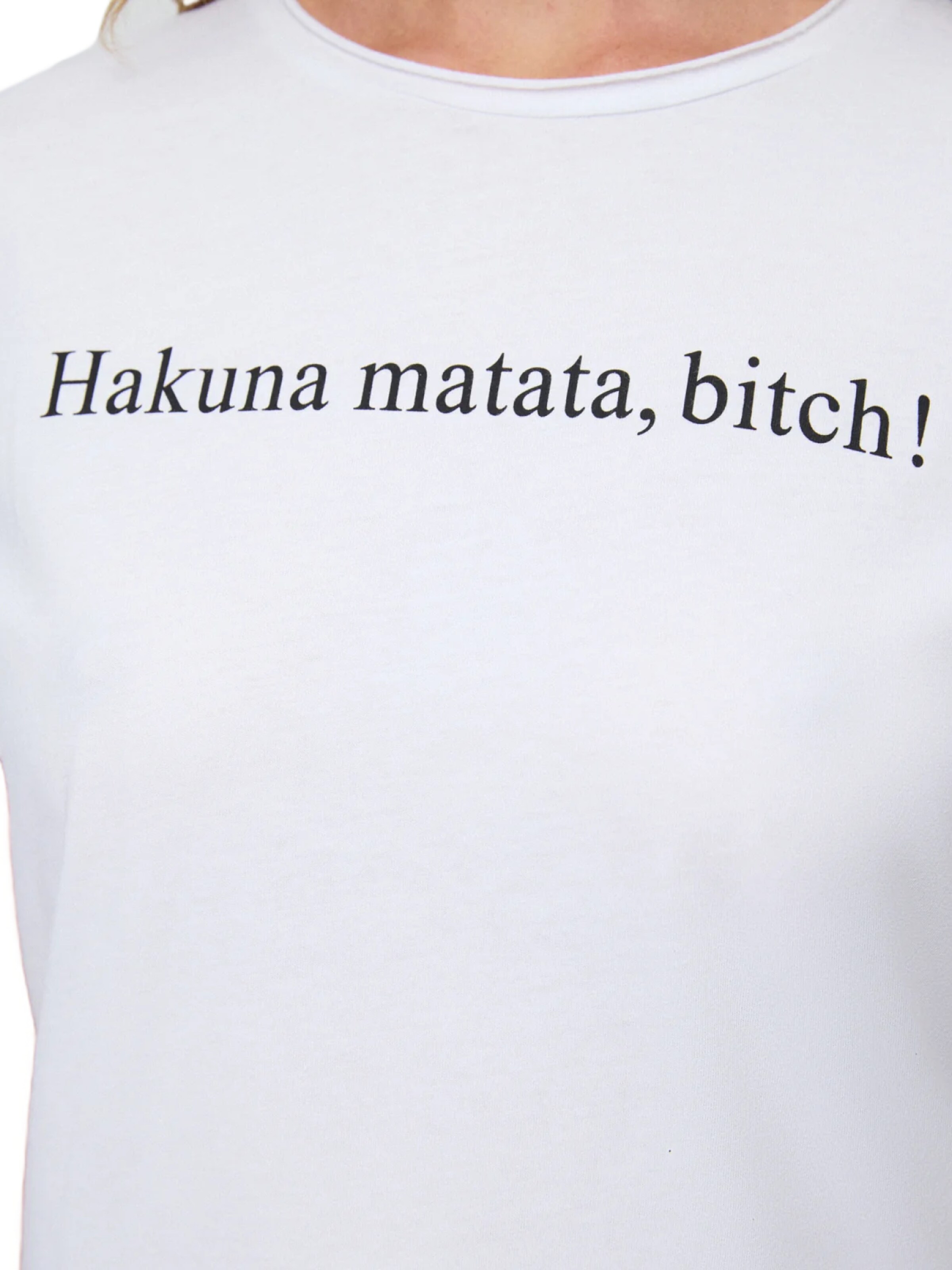 No Matter What Shirt in White