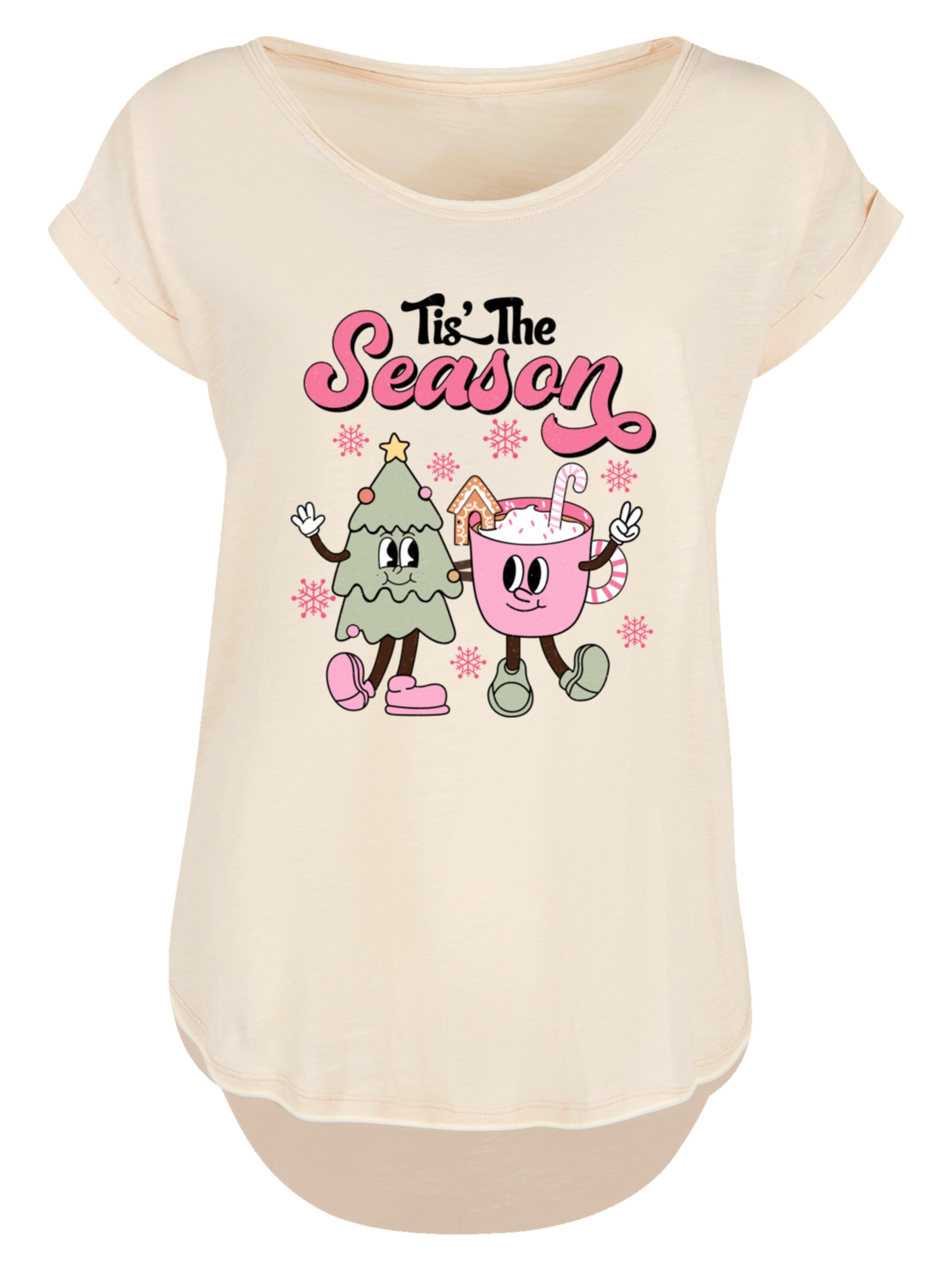 F4NT4STIC T-shirt en sable / mélange de couleurs, Vue avec produit