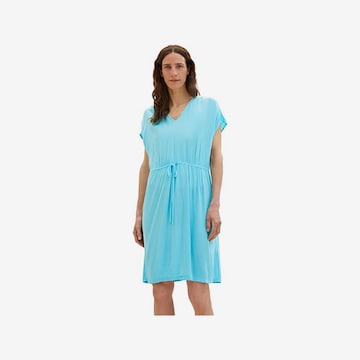 TOM TAILOR Καλοκαιρινό φόρεμα σε μπλε: μπροστά