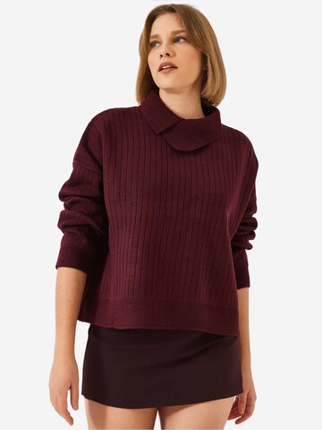 Bianco Lucci Trui in Rood: voorkant