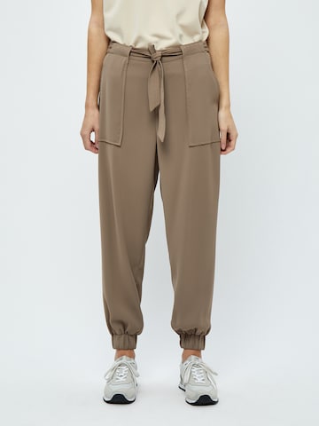 DESIRES Tapered Bukser 'Alvin' i beige: forside