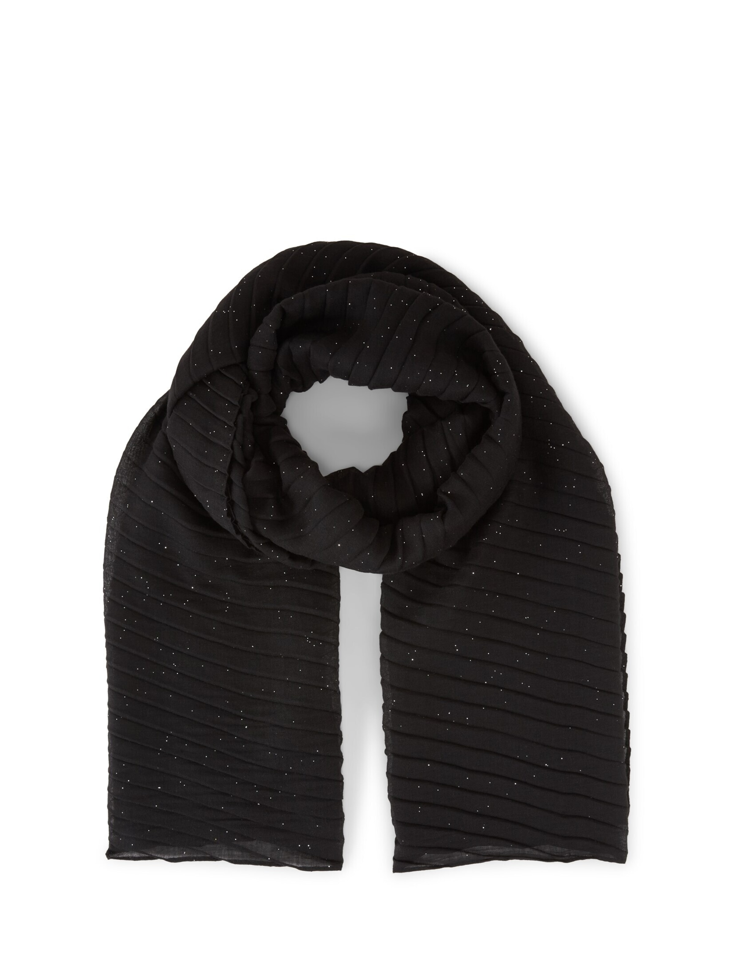 TOM TAILOR Scarf in Black: front
