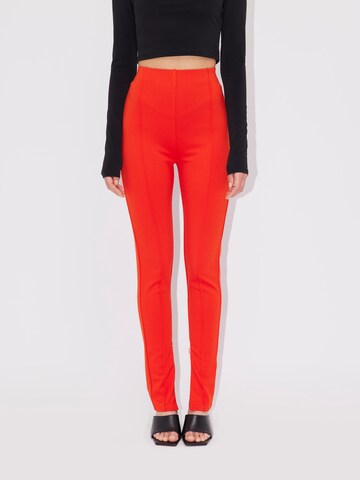 Skinny Leggings 'Darleen' di LeGer by Lena Gercke in rosso: frontale