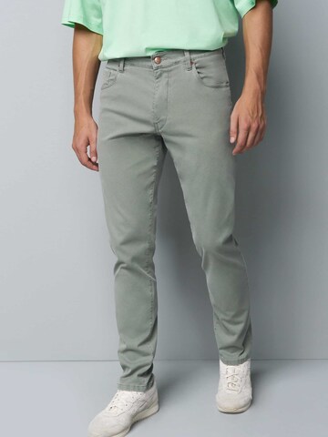 MEYER Slimfit Jeans 'M5' in Groen