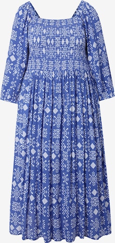 Ulla Popken Dress in Blue: front