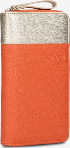 ZWEI Wallet 'Eva EV2' in Orange: front