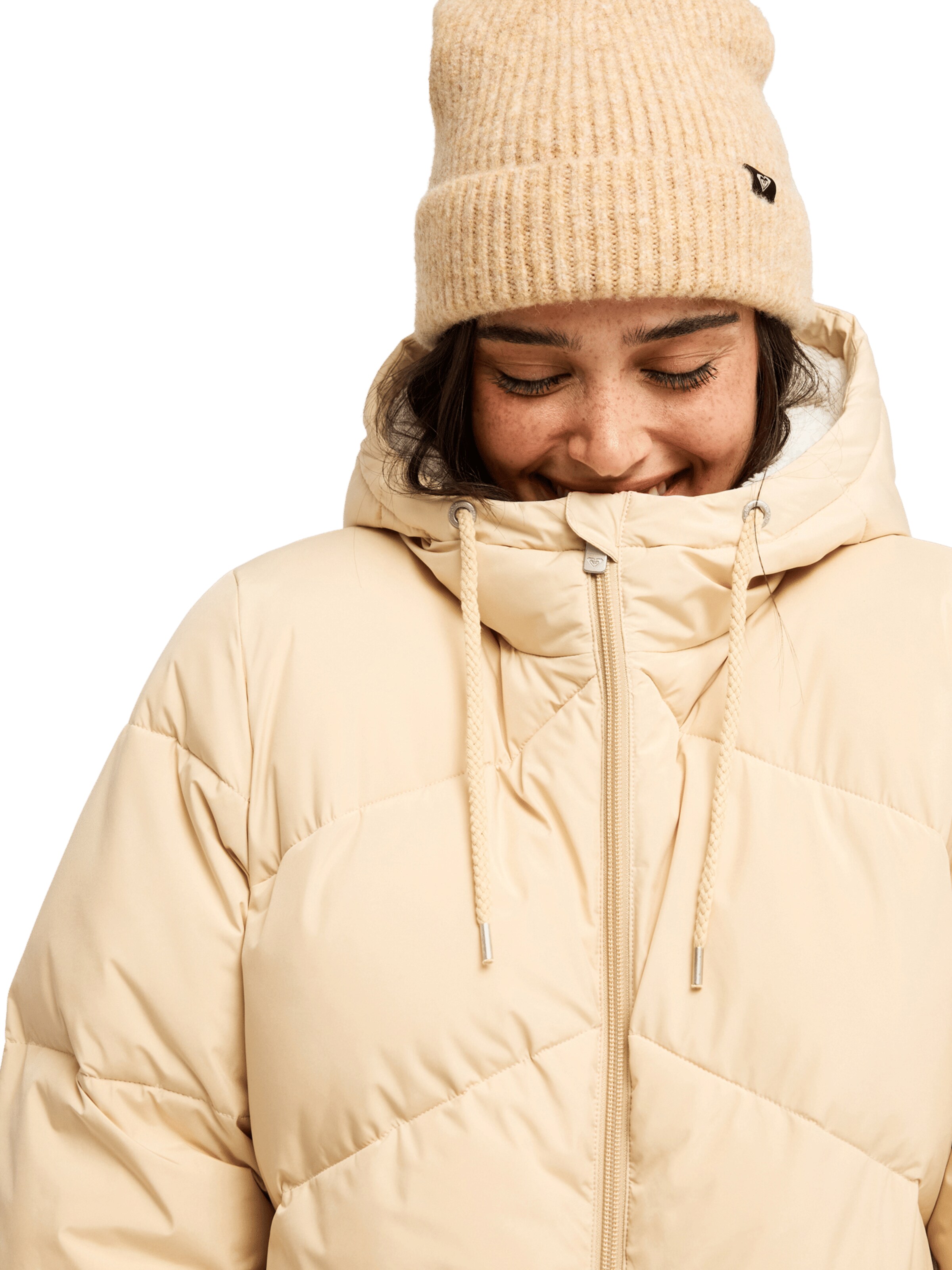 ROXY Mantel 'Better Weather' in Beige