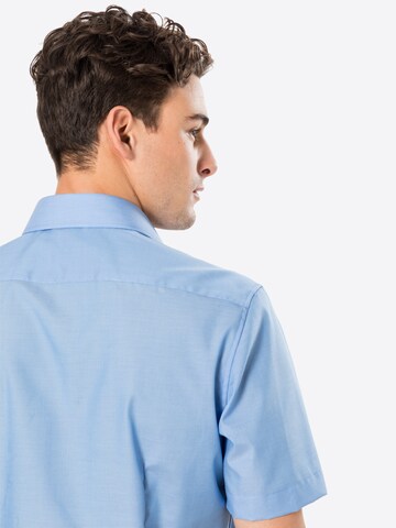 SEIDENSTICKER - Regular Fit Camisa 'Tailored ' em azul