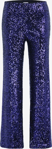 Vera Mont Regular Broek in Blauw: voorkant