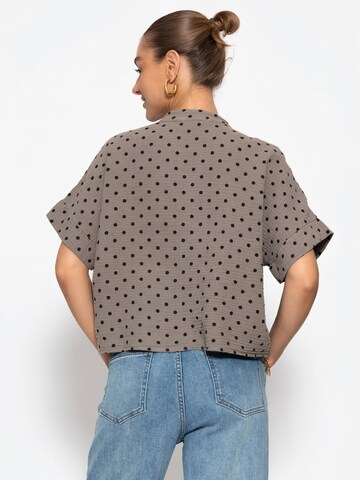 SASSYCLASSY Blouse in Grey