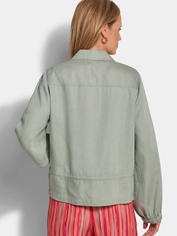 Goldner Jacke in Grün