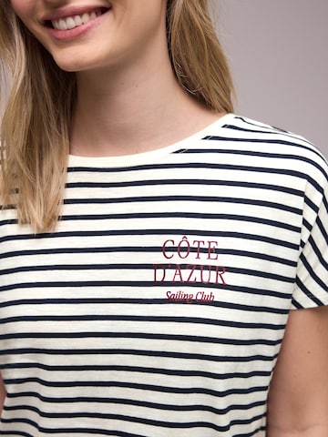 STREET ONE Тениска в бяло