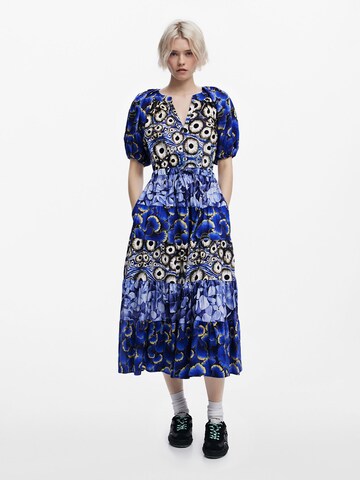 Robe 'Designed by Mr. Christian Lacroix' Desigual en bleu