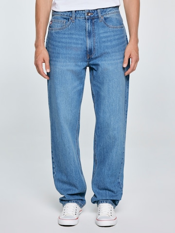 Slimfit Jeans ' ZACK ' di BIG STAR in blu: frontale