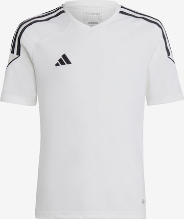 T-Shirt fonctionnel 'Tiro 23 League' ADIDAS PERFORMANCE en blanc : devant
