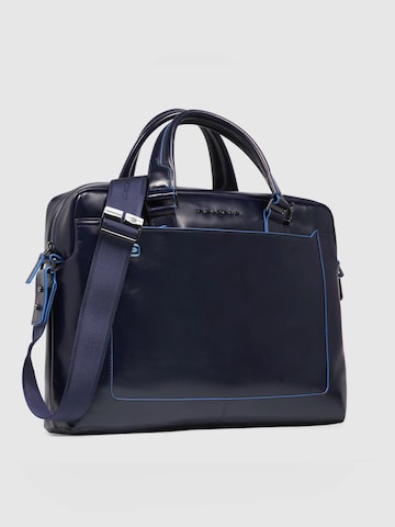 Sac d’ordinateur portable Piquadro en bleu