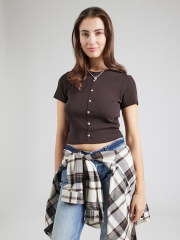 G-STAR Вязаная кофта в Коричневый: спереди