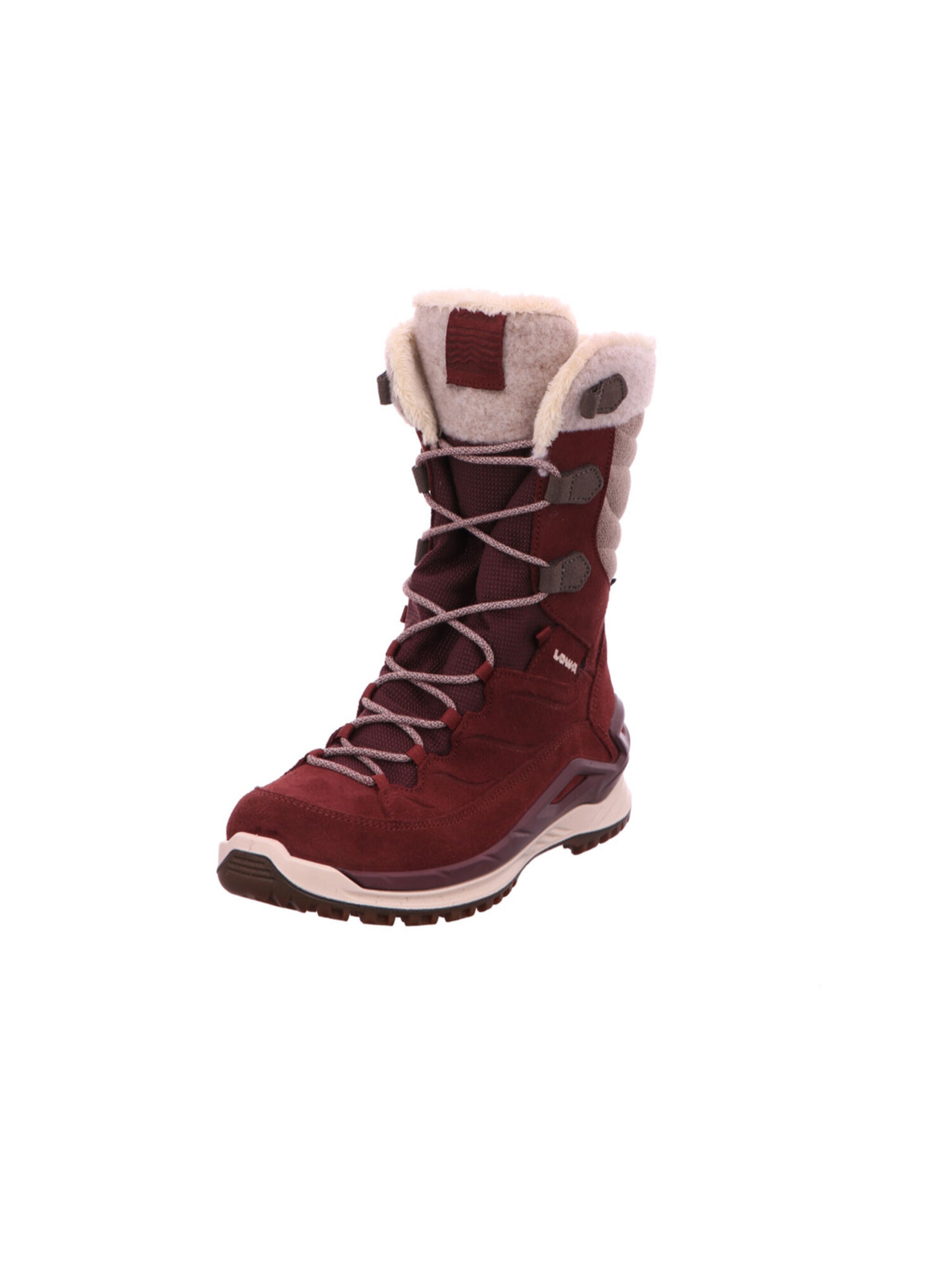 LOWA Schnürstiefel 'BARINA EVO GTX' in Rot: Vorderseite