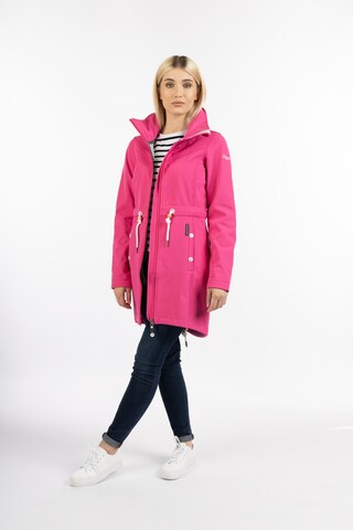 Cappotto funzionale di Schmuddelwedda in rosa