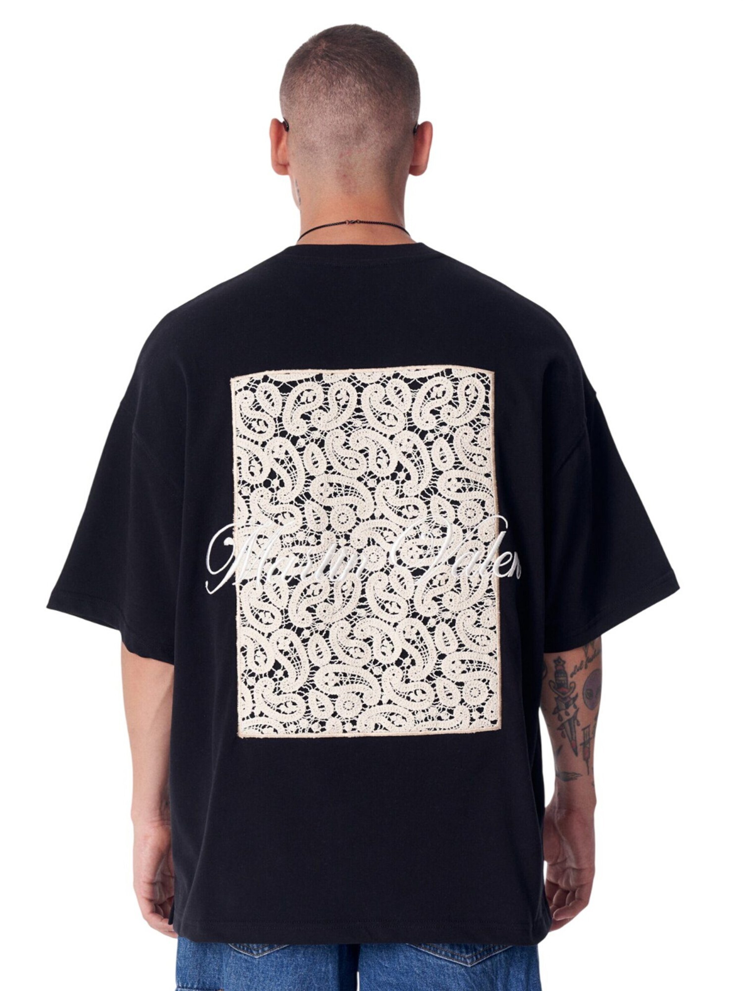 MARTIN VALEN Shirt in Zwart