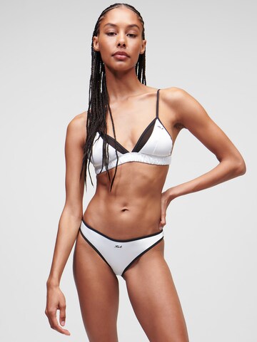 Karl Lagerfeld Slip in White: front