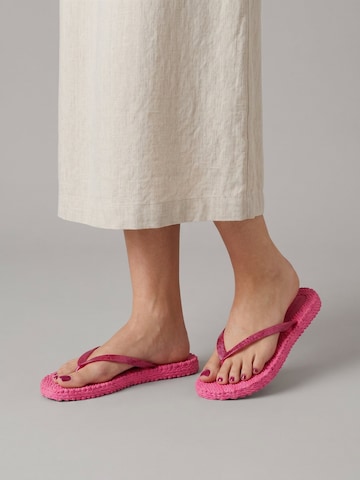 Sandales 'Cheerful 01' ILSE JACOBSEN en rouge : devant