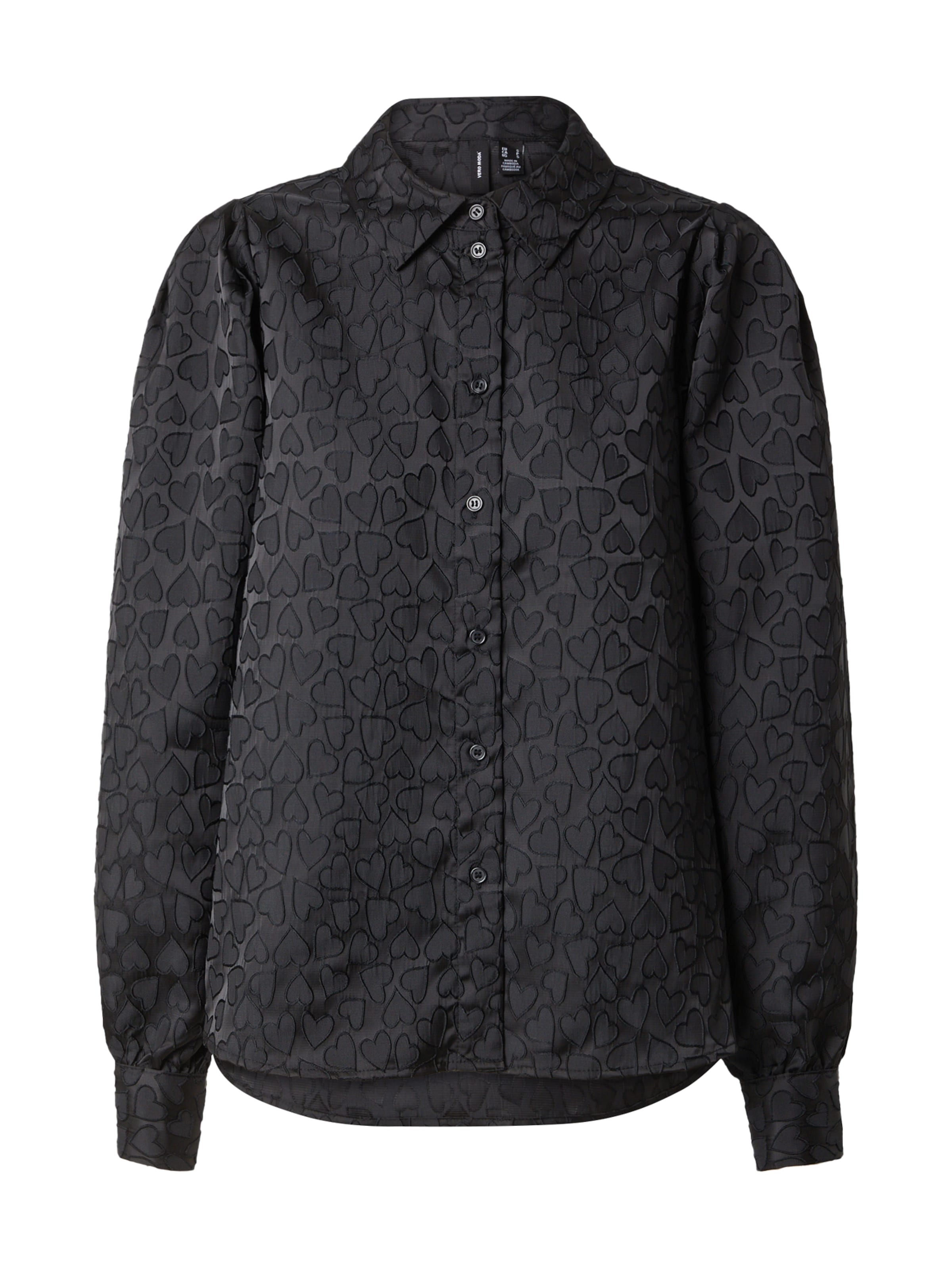 juoda VERO MODA Palaidinė 'Vigo': priekis