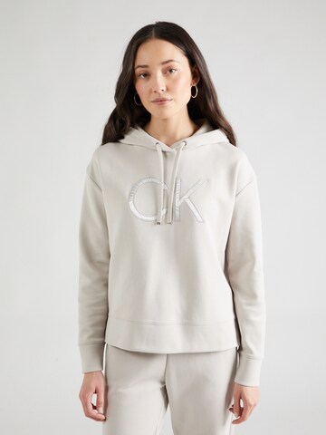 Calvin Klein Sweatshirt in Weiß: predná strana