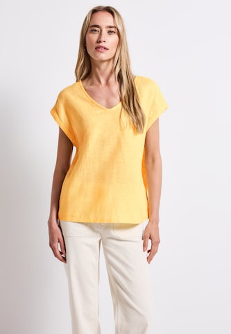 STREET ONE Bluse in Gelb: Vorderseite