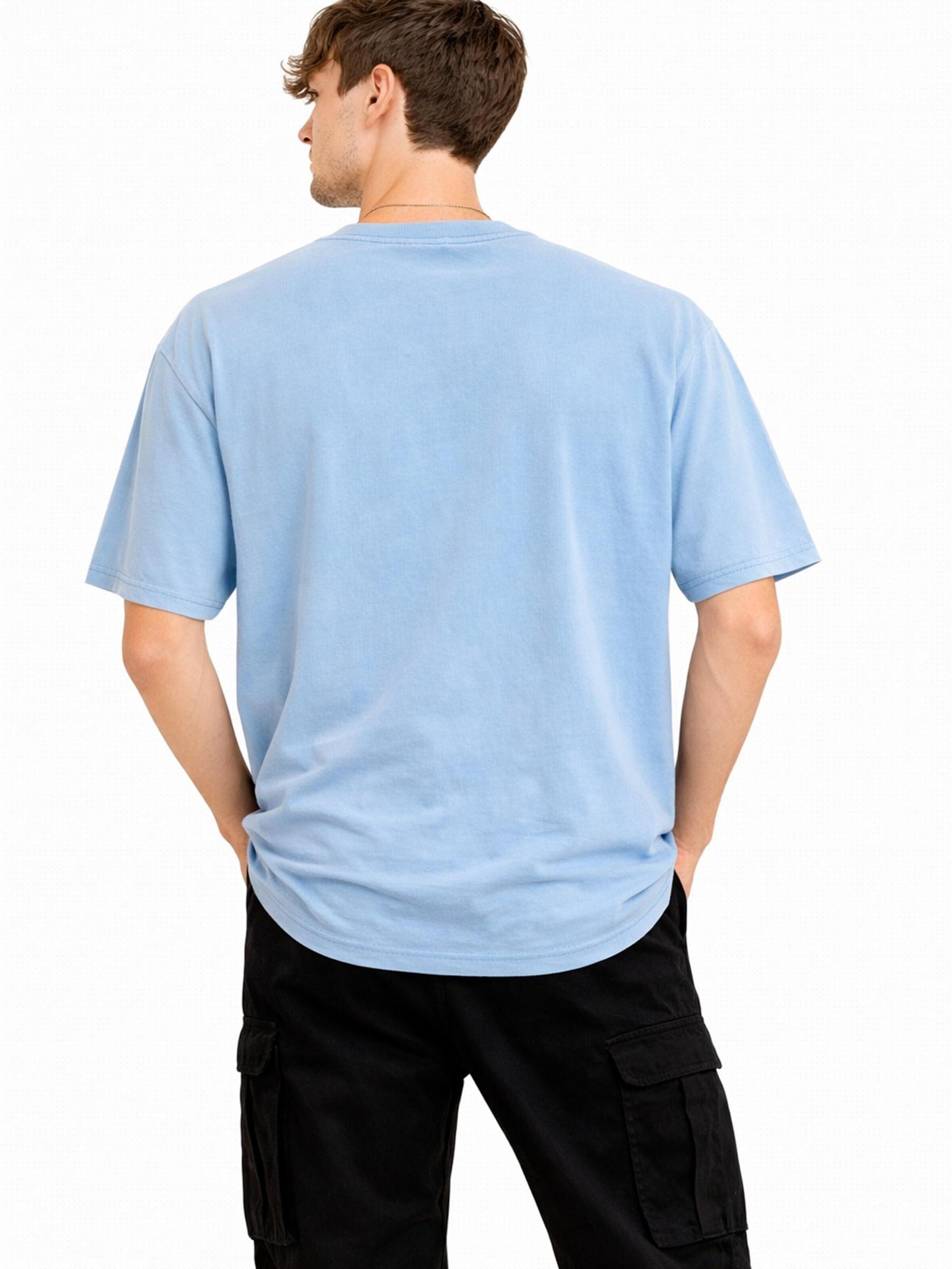 A Question Of (AQO) Shirt 'Ozzy Tee Acid' in Blauw