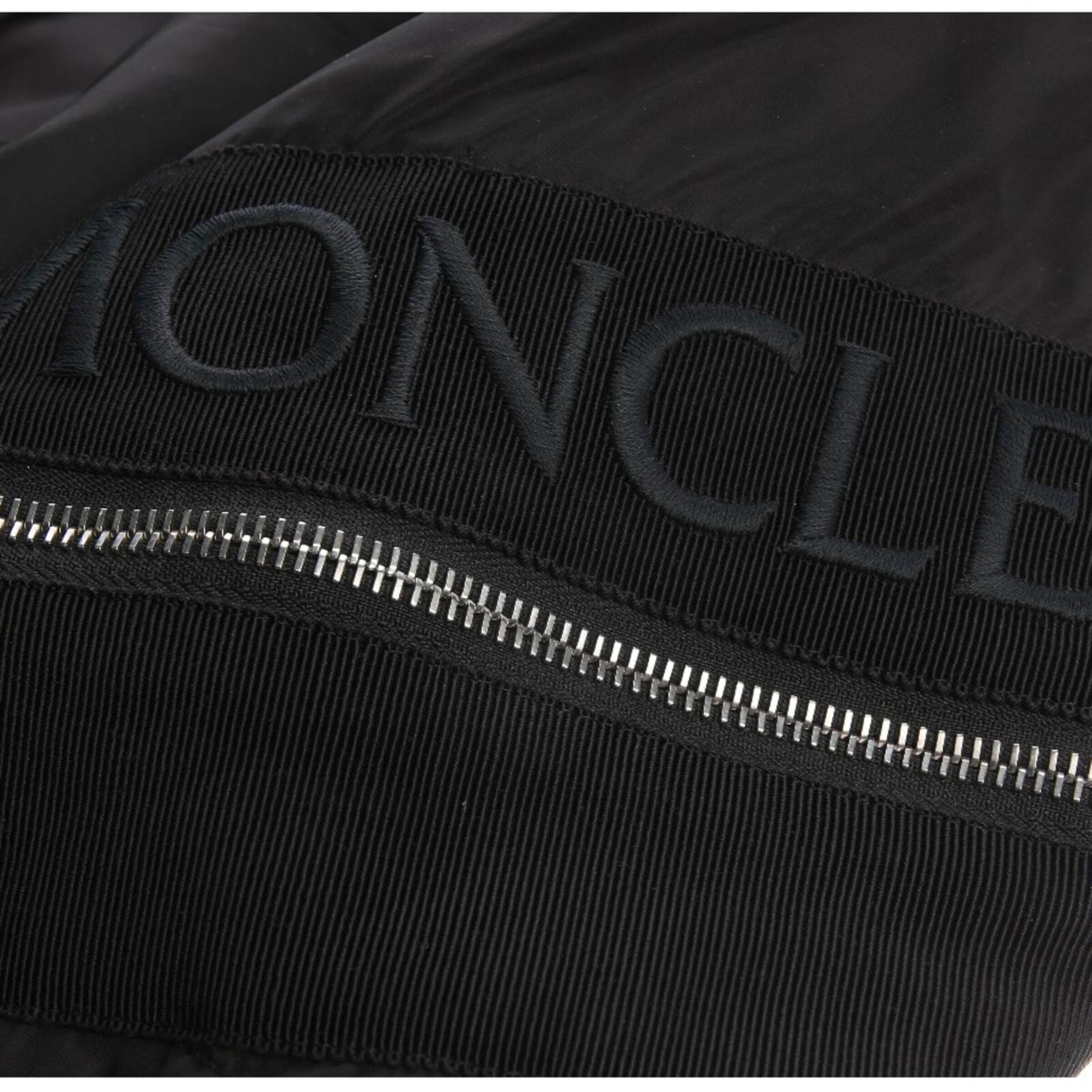 MONCLER Übergangsjacke L-XL in Schwarz
