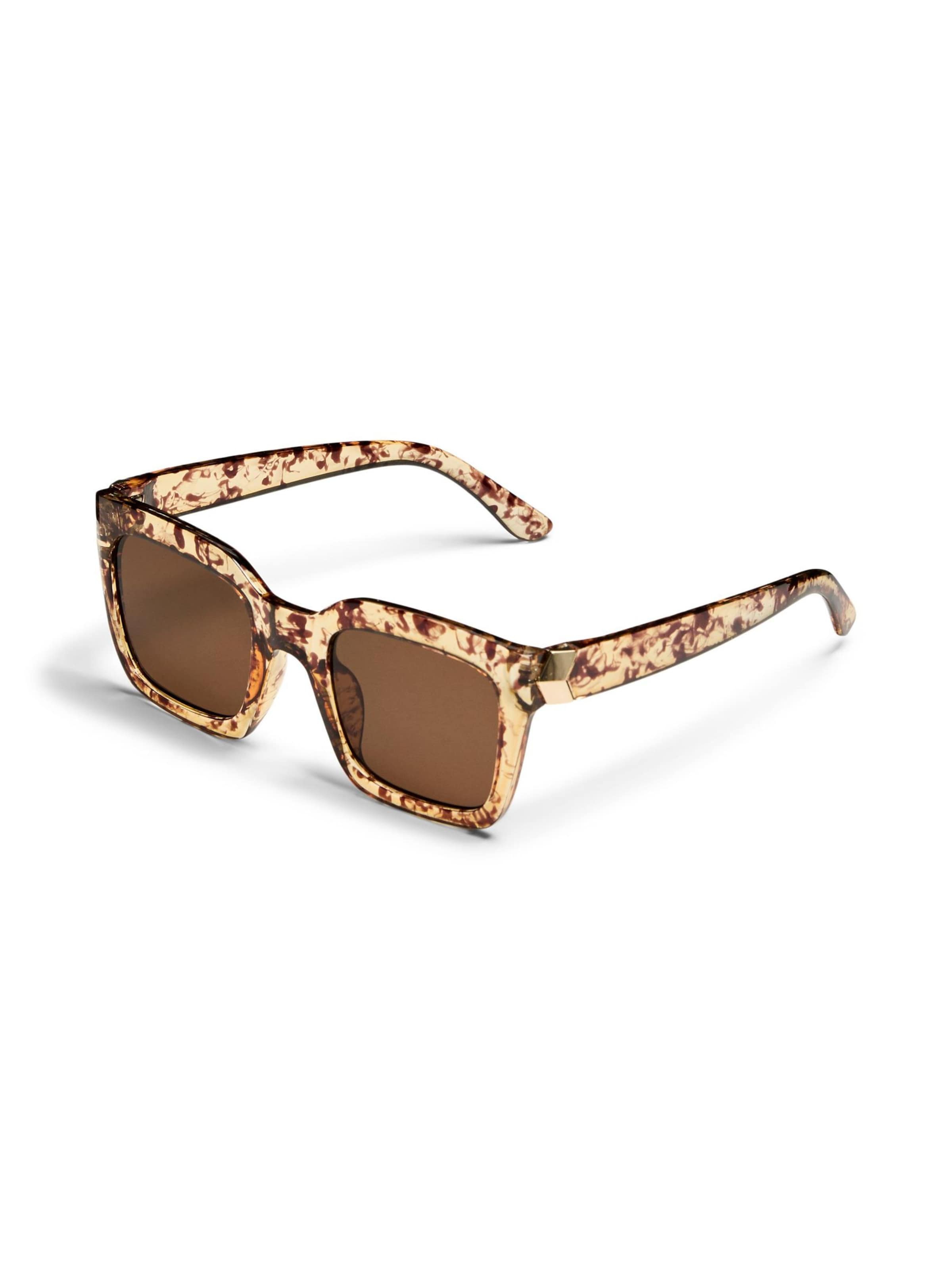 Lunettes de soleil 'PCBALLA' PIECES en marron