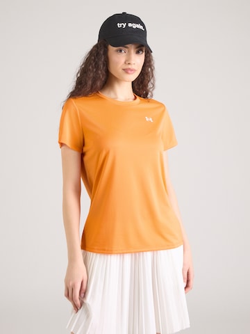 UNDER ARMOUR Koszulka funkcyjna w kolorze pomarańczowy: przód