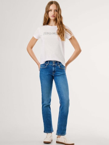 Coupe slim Jean Pepe Jeans en bleu